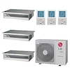 Ducted Tri Zone Mini Splits