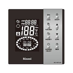 Rinnai Water Heater Controls