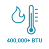 Over 400,000 BTU Reznor Heaters
