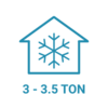 3 - 3.5 Ton Air Conditioners