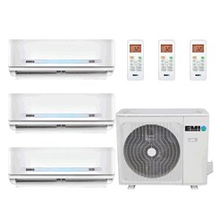 EMI Tri Zone Ductless Mini Splits