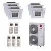 Five Zone Ceiling Cassette Ductless Mini Splits