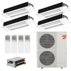 Mitsubishi H2i Hyper-Heating Ceiling Cassette Mini Splits