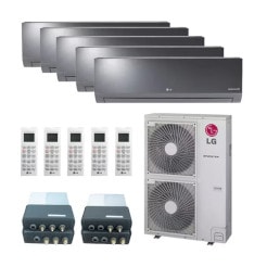 Five Zone Wall Mounted Ductless Mini Splits