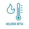 40,000 BTU Gas Electric Split Systems