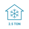 2.5 Ton Heat Pump Package Units