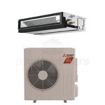 Mitsubishi SUZ-AA18NLHZ PEAD-AA18NL P-Series H2i Concealed Duct