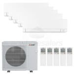 Mitsubishi MXZ-5D36NL 4-MSZ-GX06NL MSZ-GX09NL Ductless Mini Split
