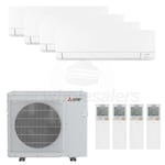 MITSUBISHI　370リットル Mitsubishi MXZ-5D36NL 4-MSZ-GX09NL Ductless Mini Split Heat Pump