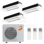 Mitsubishi MXZ-3D30NLHZ 3-MLZ-KX09NL H2i One-Way Ceiling Cassette