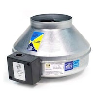Fantech 420 CFM Centrifugal Inline Fan with 6 inch Duct Opening