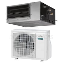 View Fujitsu - 12k BTU Cooling + Heating - Slim Concealed Duct Air Conditioning System - 19.1 SEER2