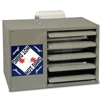 Modine HDB 125,000 BTU Unit Heater NG 80% Thermal Efficiency Power Vented
