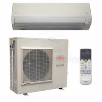 Fujitsu - 24k BTU Cooling + Heating - RLXFW Wall Mounted Air Conditioning System - 19.5 SEER
