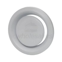 Soler & Palau Plastic Interior Adjustable Round Grille - 4