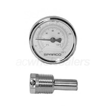 Honeywell 1/2 inch NPT Connection Thermometers w/ 2 Inch Dial