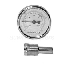 Honeywell 1/2 inch NPT Connection Thermometers w/ 2 1/2 Inch Dial
