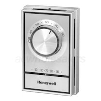 Honeywell T498 Electric Heater Thermostat w/ Range Stops Beige