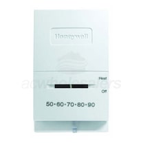 Honeywell T822 Mercury Free Heat Only Vert Thermostat Heat/Off Switch