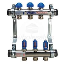 Watts Radiant M-Series - 5-Port - Stainless Steel Manifold - Trunk Only - 1-1/2