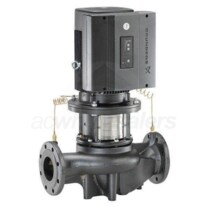 Grundfos TPE80-240/2 E-Circulator Pump with Differential Pressure Sensor, 3 HP, BUBE Seal, Cast Iron, 208-230V, GF 80 Flange Mount