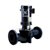Grundfos TP32-160/2 Direct Coupled In-Line Circulator, 3/4 HP, BUBE Seal, Cast Iron, 115/208-230V, GF 40/43 Flange Mount