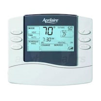 Aprilaire 4 Heat 2 Cool Programmable Thermostat with One Touch Control