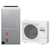Fujitsu - 48k BTU Cooling + Heating - Multi-Position Air Handler System - 17.0 SEER