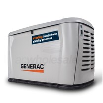 View Generac 7258 - 14kW Air-Cooled Standby Generator + Cellular, Wi-Fi & Bluetooth Connectivity