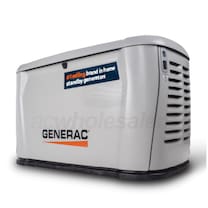 View Generac 7259 -  18kW Air-Cooled Standby Generator + Cellular, Wi-Fi & Bluetooth Connectivity