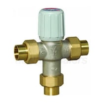 Honeywell 1 inch Sweat Union Mixing Valve, HEATING ONLY