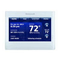 Honeywell Prestige Color Touchscreen Thermostat w/ RedLINK - White