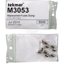 tekmar Fuses 2.5 A 250V (AC) Quantity: 5