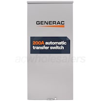 View Generac 9952 - Generac 200-Amp Automatic Transfer Switch (Service Disconnect)