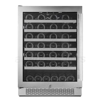 Avallon AWC241SZLH - 54 Bottle 24-Inch Built-In Wine Cooler