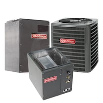 Goodman - 3.0 Ton Cooling - Air Conditioner + Air Handler Kit - 14.0 SEER