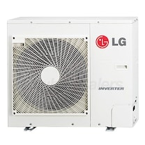 LG - 24k BTU - Four-Way Ceiling Cassette Outdoor Condenser - Single Zone Only -  (Scratch and Dent)