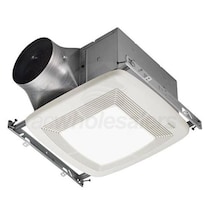 Broan Bathroom Fan Multi Speed 110 CFM Less than 0.3 Sones with Light