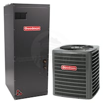 Goodman - 3.0 Ton Cooling - Air Conditioner + Variable Speed Air Handler System - 14.5 SEER