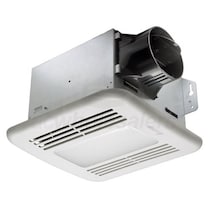 View Delta Breez Bathroom Fan 80 CFM 0.8 Sones with Humidity Sensor and LED