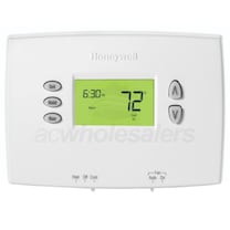 Honeywell PRO 2000 Horizontal Programmable Thermostats 2H/1C