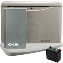 Kohler 20RCAL-200SELS 20kW Aluminum Standby Generator System (200A Service Disc. w/ Load Shedding) + 3