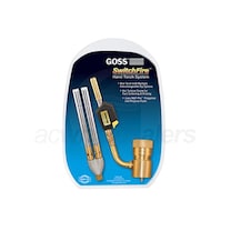 Goss Torch - SwitchFire™ Hand Torch Kit - Piezo Lighter Tip and Twin Tip
