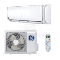 GE - 18k BTU Cooling + Heating - Caliber Series Wall Mounted Air Conditioning System - 18.0 SEER