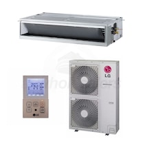 LG - 42k BTU Cooling + Heating - High-Static Concealed Duct LGRED° Air Conditioning System - 19.0 SEER