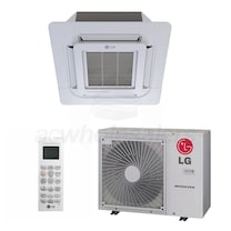 LG - 18k BTU Cooling + Heating - Ceiling Cassette LGRED° Air Conditioning System - 20.0 SEER2