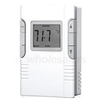 King Electric - 7-Day Programmable Electronic Line Voltage Thermostat - 16A Per Circuit