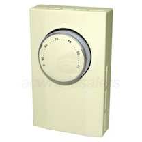 King Electric - Single Pole Mechanical Thermostat - 18 Amp - Almond