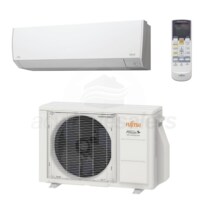 Fujitsu - 12k BTU Cooling + Heating - LZBH Wall Mounted Air Conditioning System - 29.4 SEER