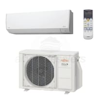 Fujitsu - 15k BTU Cooling + Heating - LZBS Wall Mounted Air Conditioning System - 25.3 SEER